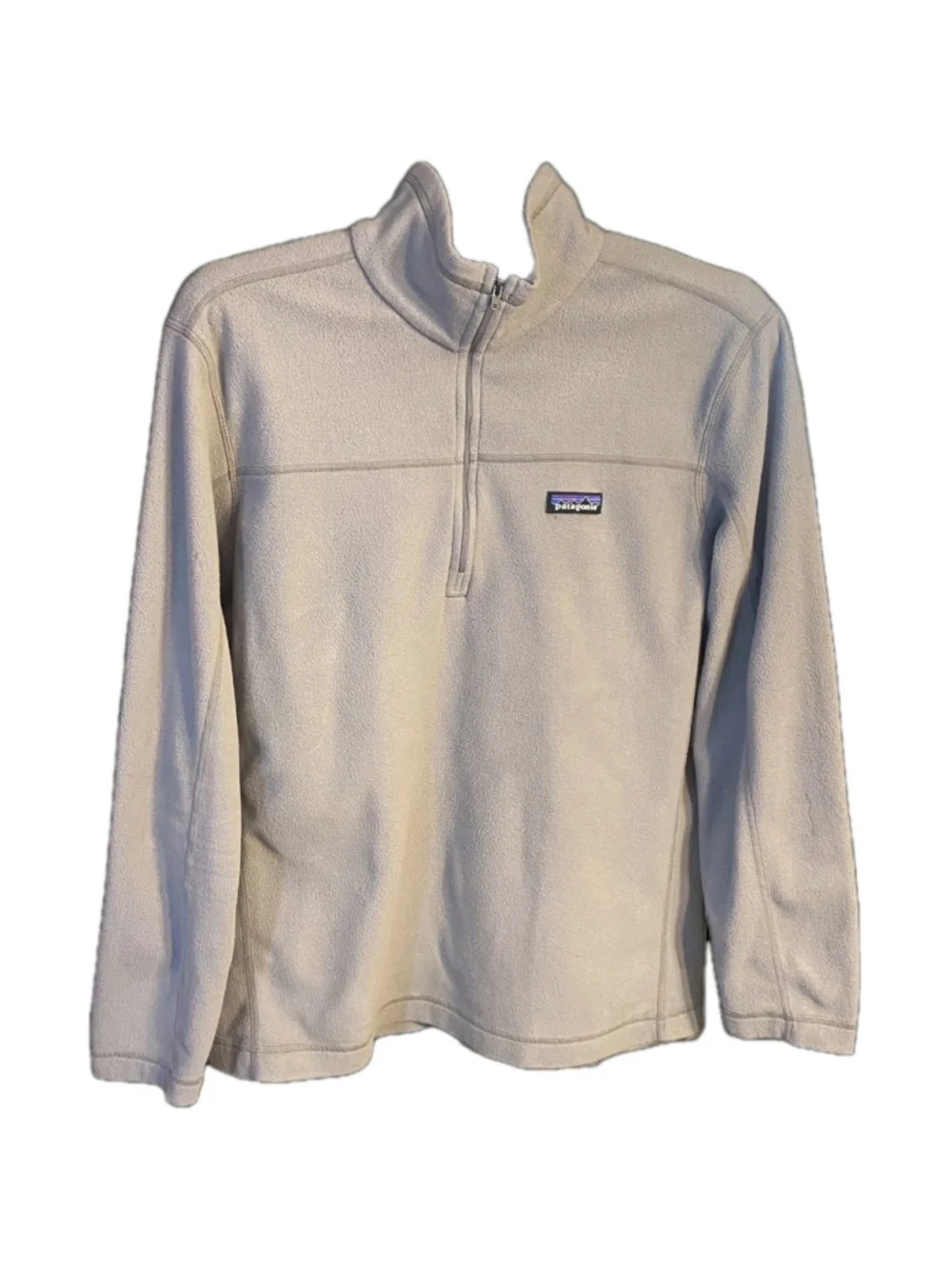 Patagonia Men's Micro D 1/4 Zip Fleece Pullover Gray